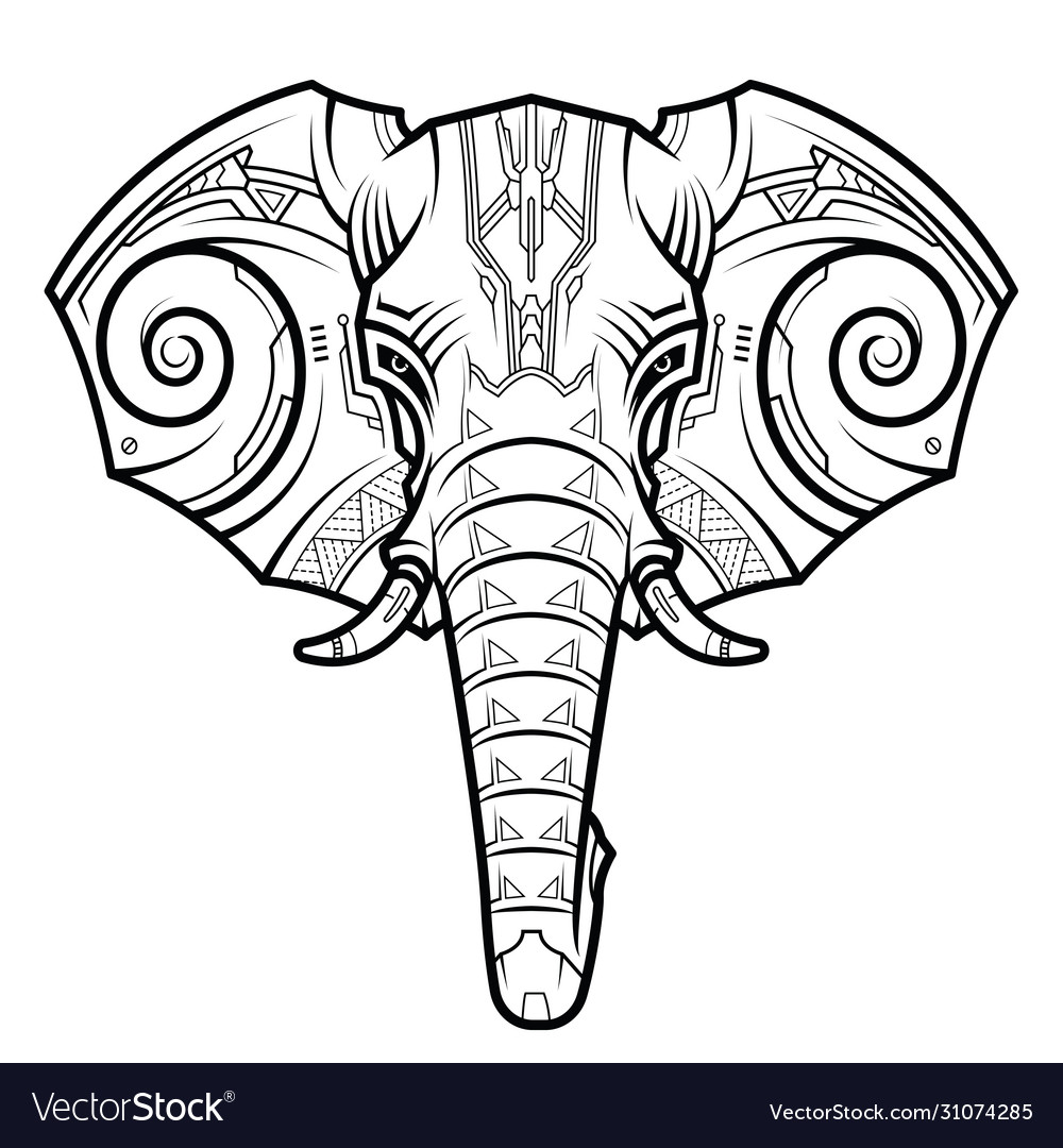 Cartoon Elephant Drawing - How To Draw A Cartoon Elephant Step By Step