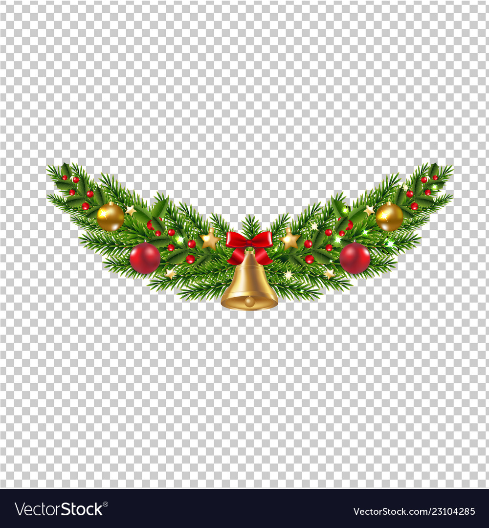 christmas garland transparent