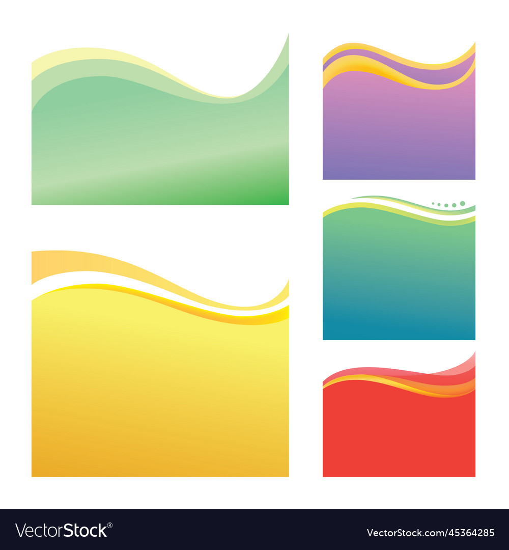 Modern background gradient shape Royalty Free Vector Image