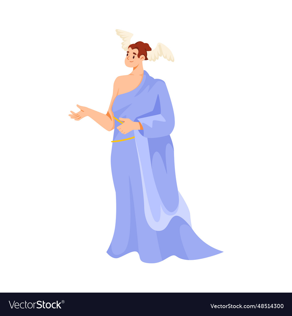 Woman ancient greek god and deity as figure from Vector Image