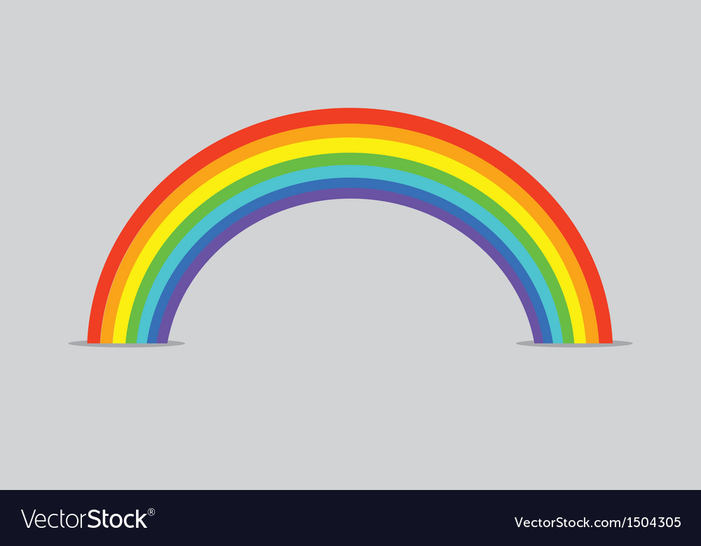 Rainbow Royalty Free Vector Image - Vectorstock