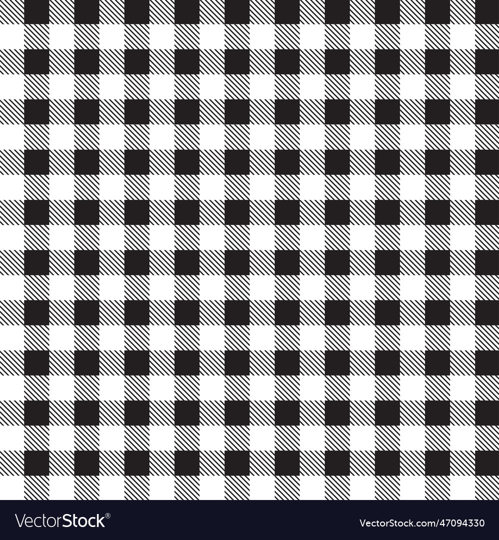 Schwarz weiße Diagonallinie tartan plaid checkered