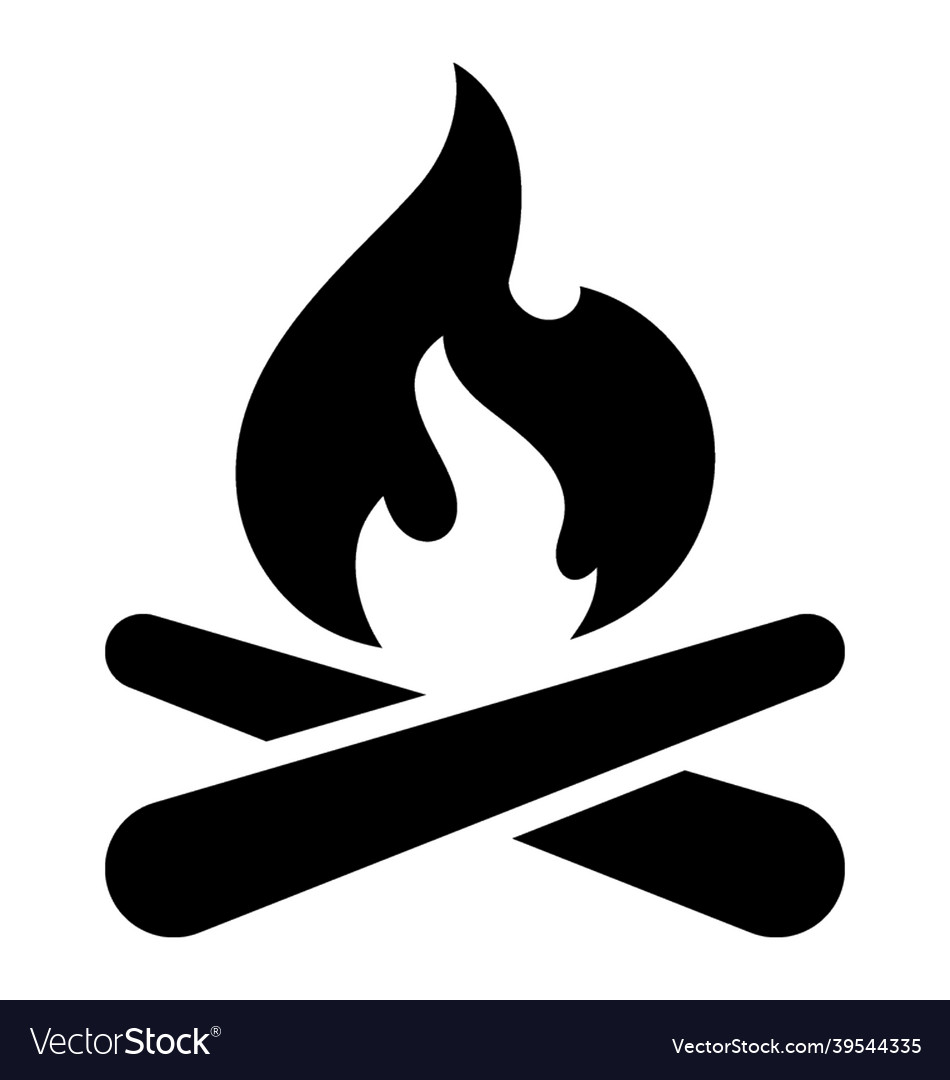 Flammable Royalty Free Vector Image - VectorStock