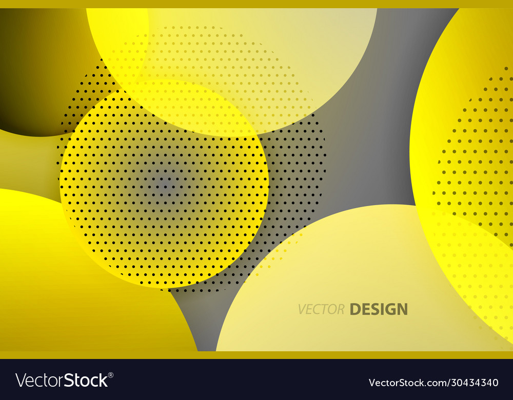 Abstract circles modern background neon bubbles