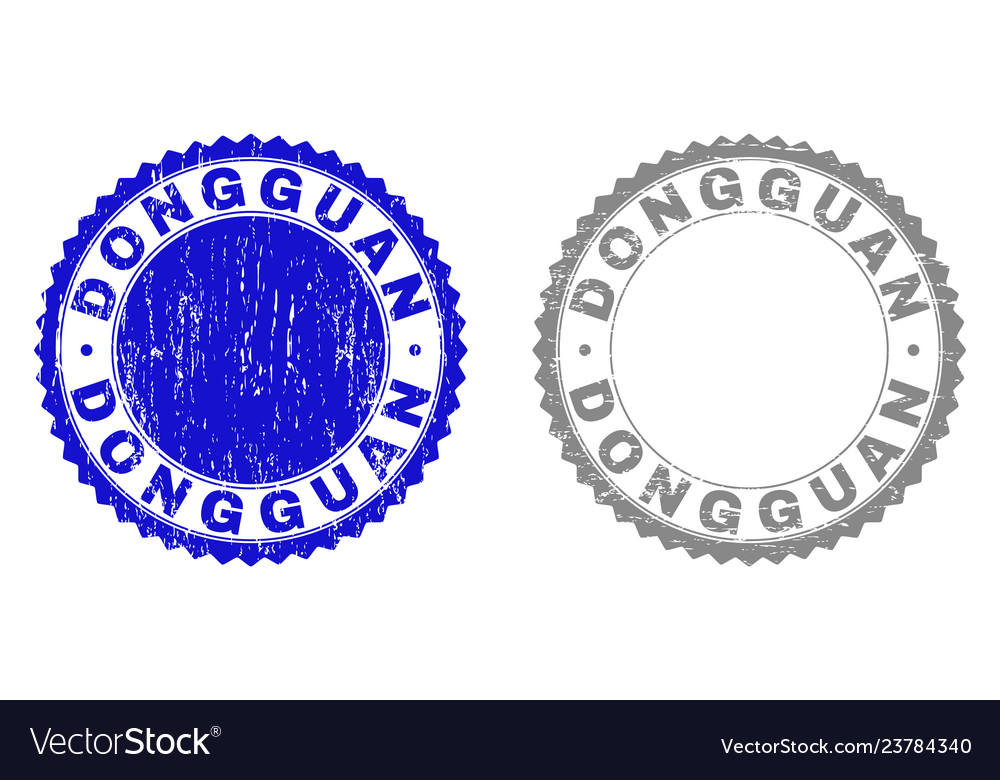 Grunge dongguan scratched stamp seals