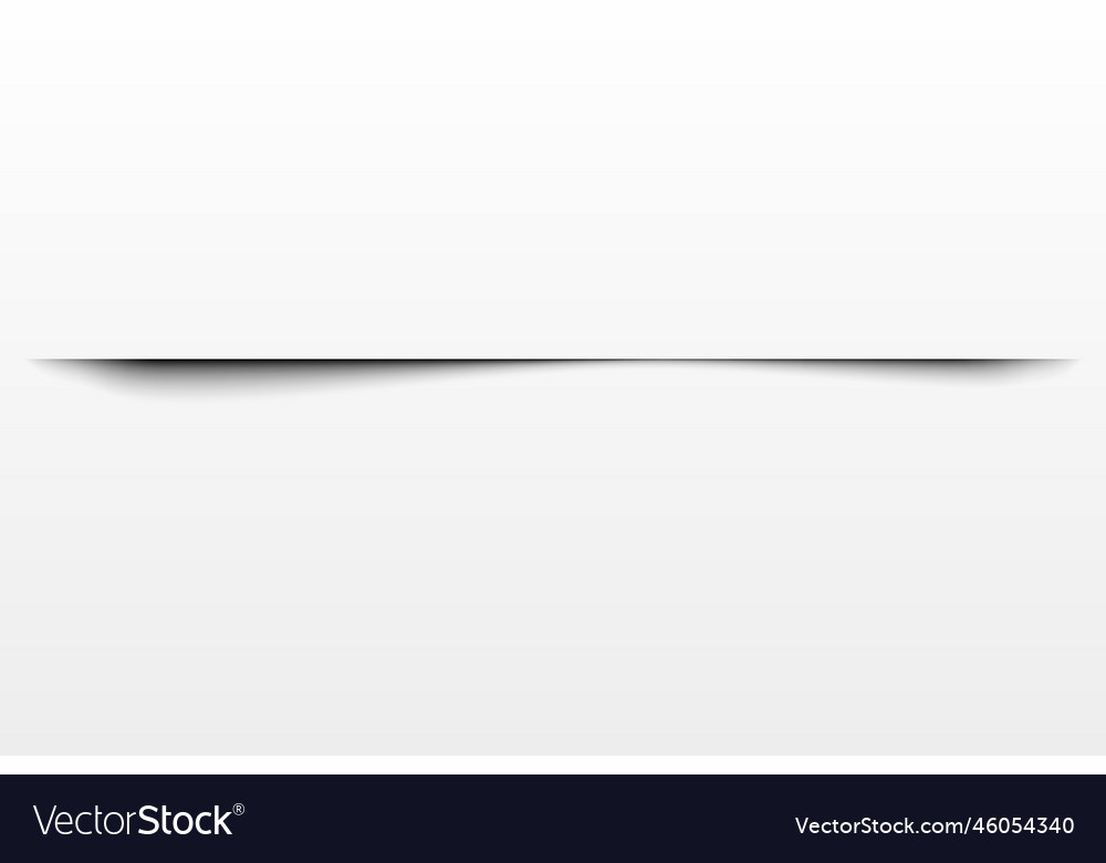 Shadow effect realistic blurred edges Royalty Free Vector