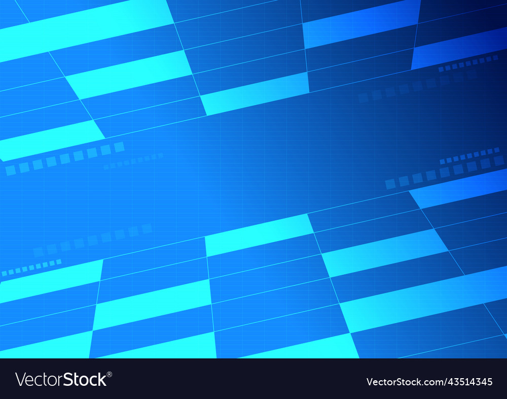 Abstract background high technology blue color Vector Image