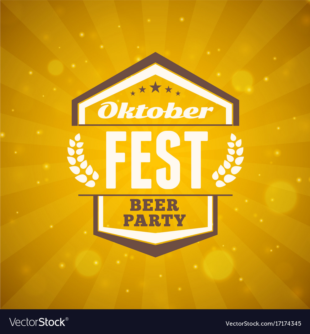 Beer festival oktoberfest celebrations vintage