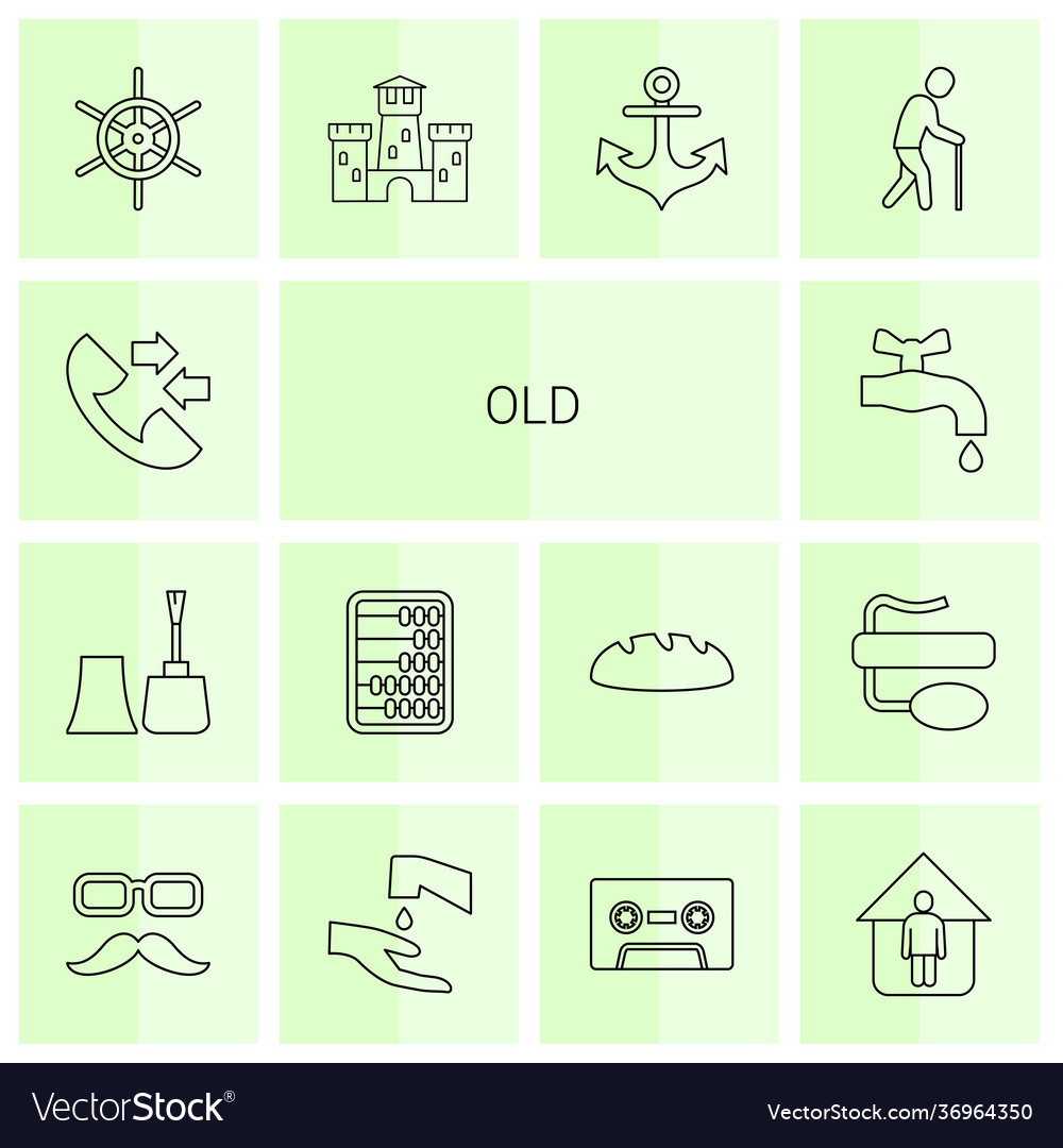 14 old icons