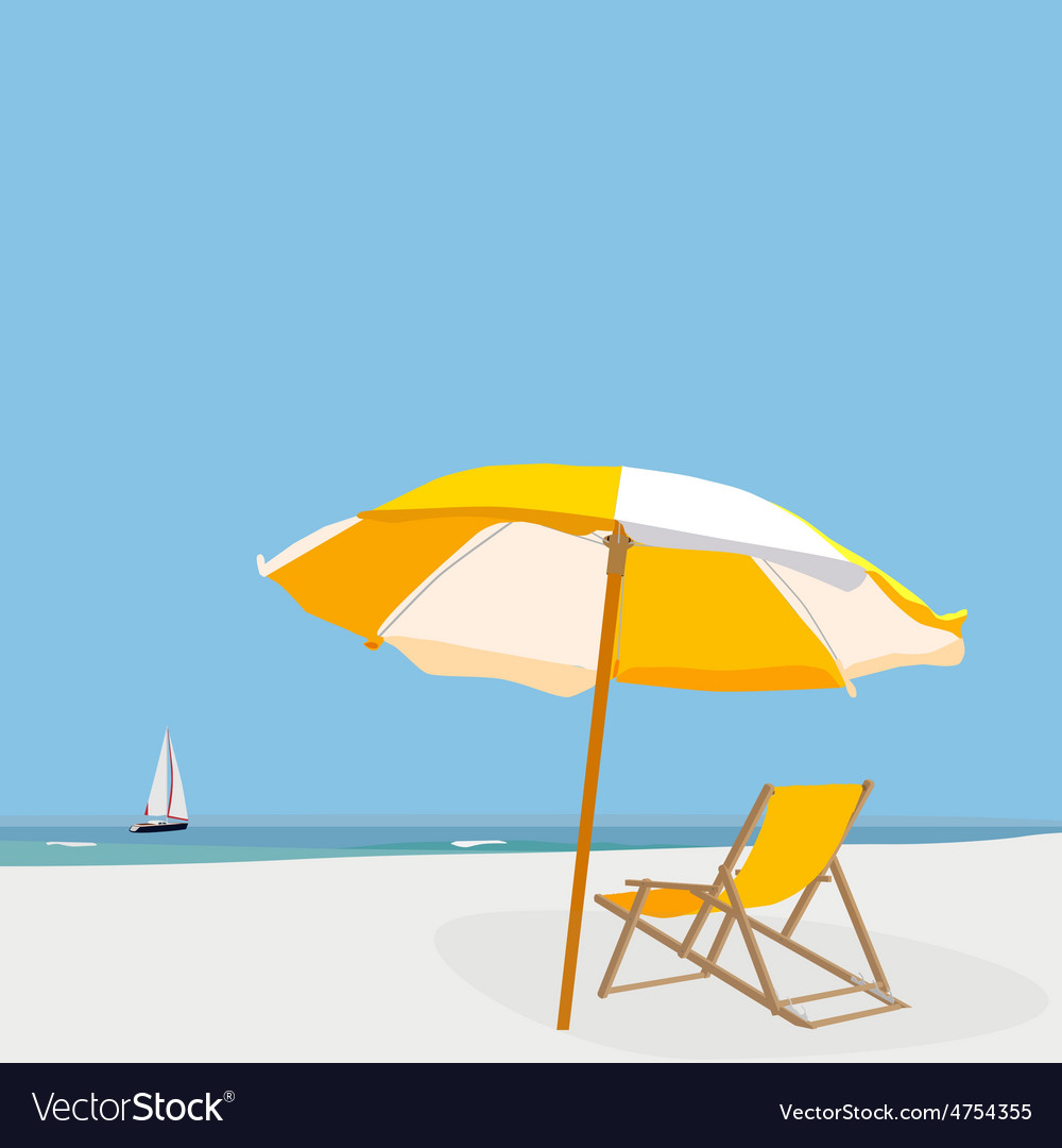 Beach Royalty Free Vector Image - Vectorstock