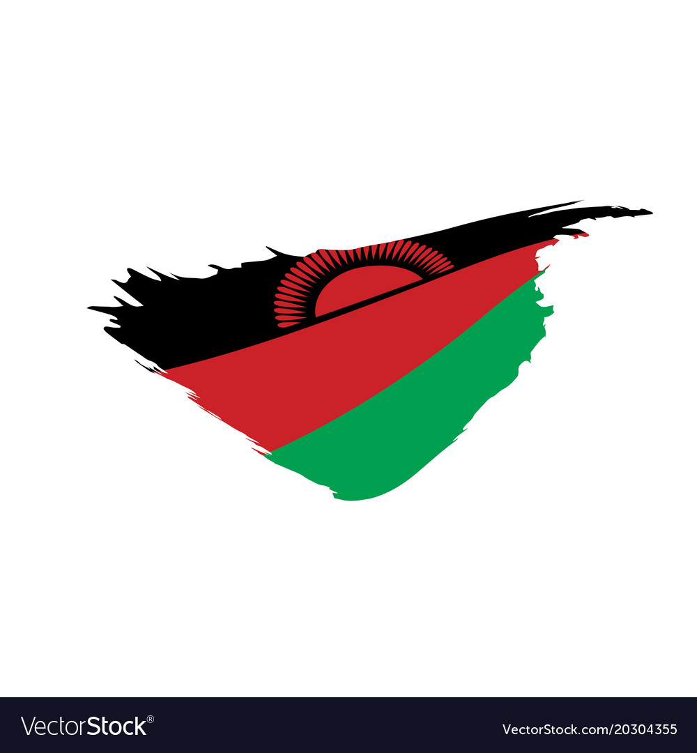 malawi flag royalty free