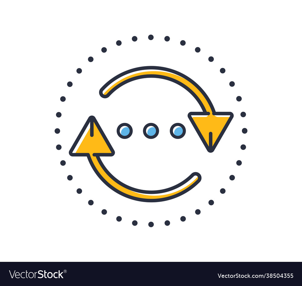 Waiting for message icon Royalty Free Vector Image