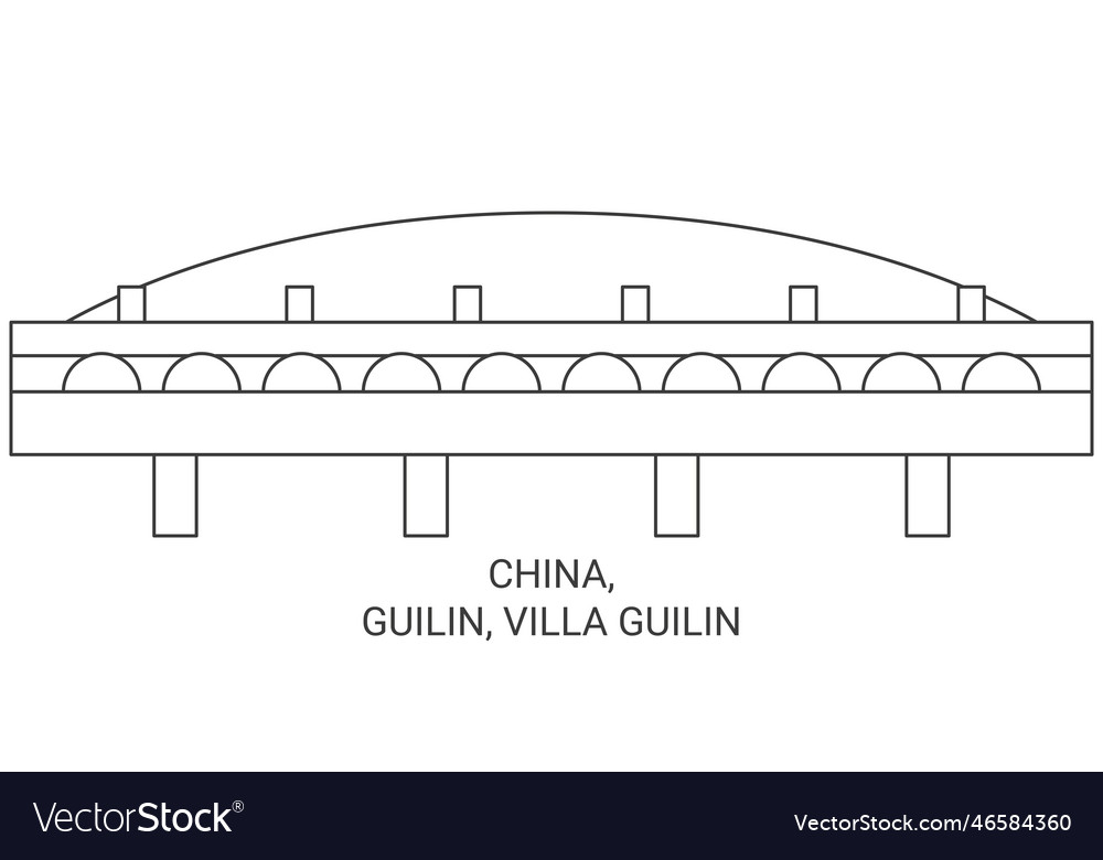 China guilin villa travel landmark