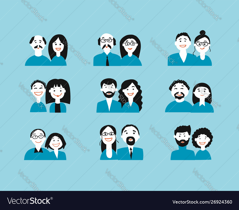 Group people background for your design