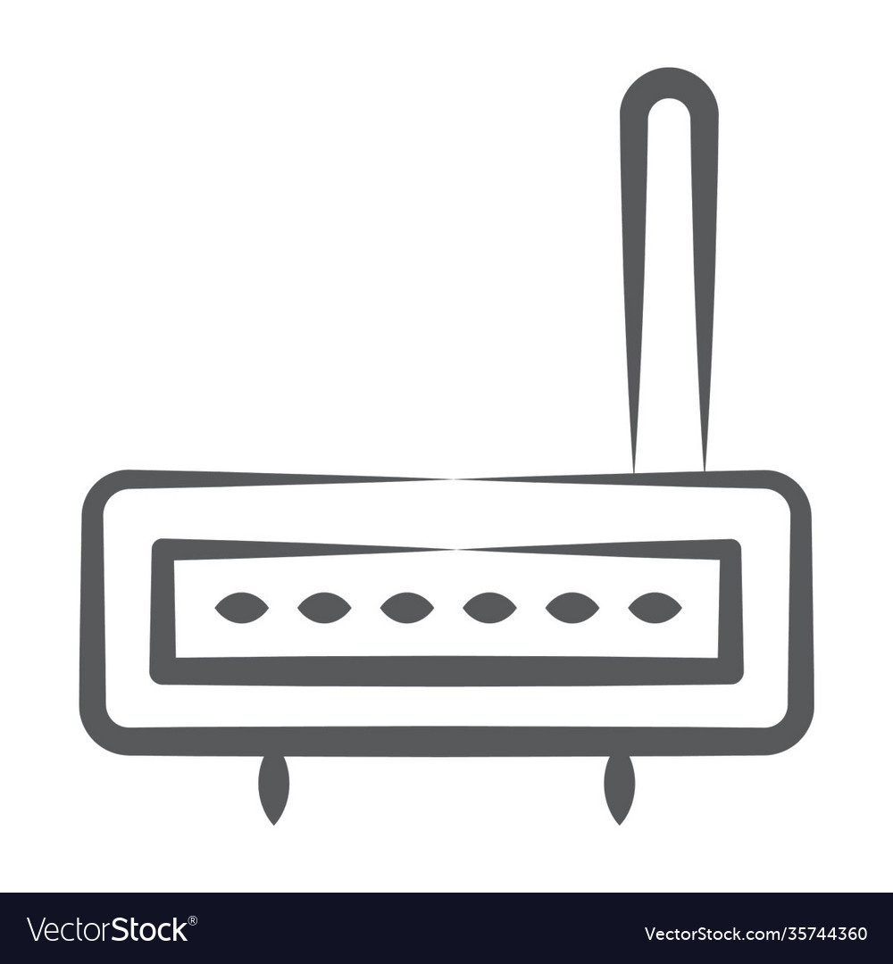 router Royalty Free Vector Image VectorStock