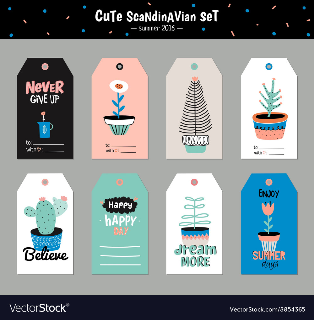 Cute summer scandinavian set