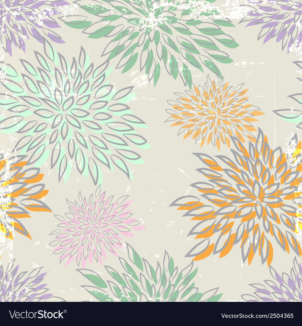 Floral seamless pattern