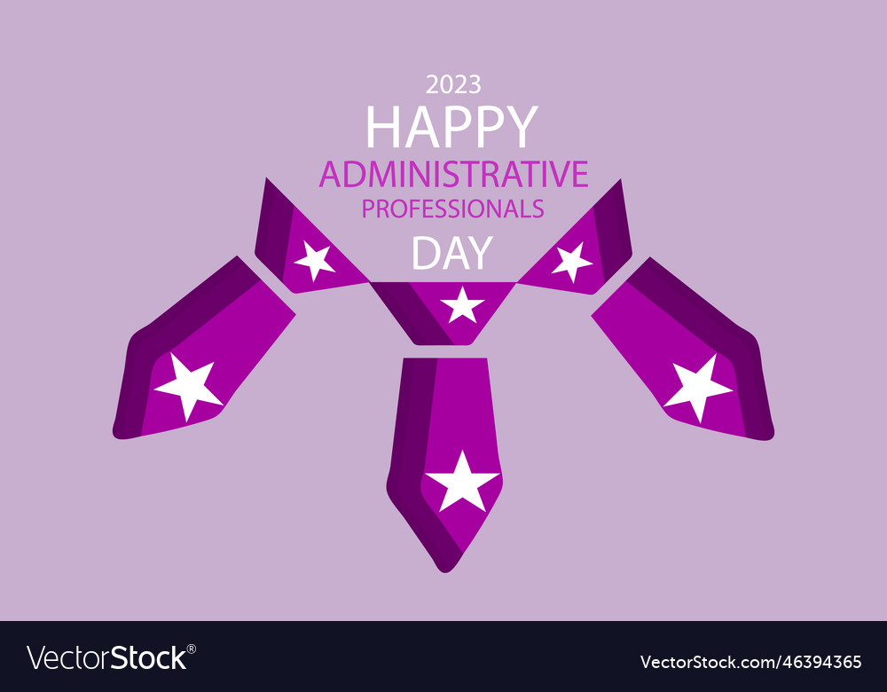 Happy administrative professionals day Royalty Free Vector