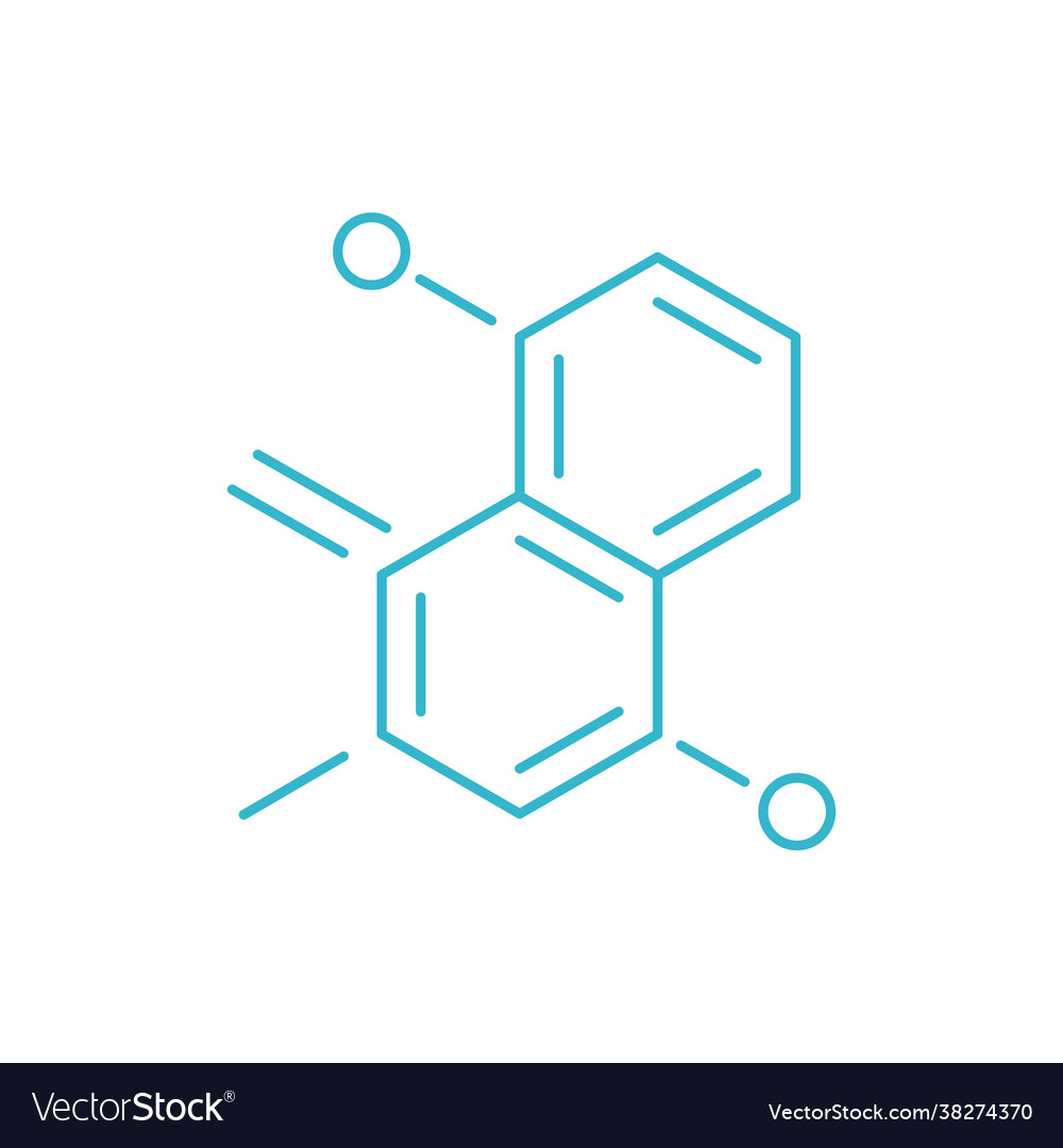 Hormone hexagon structure the substance chemical