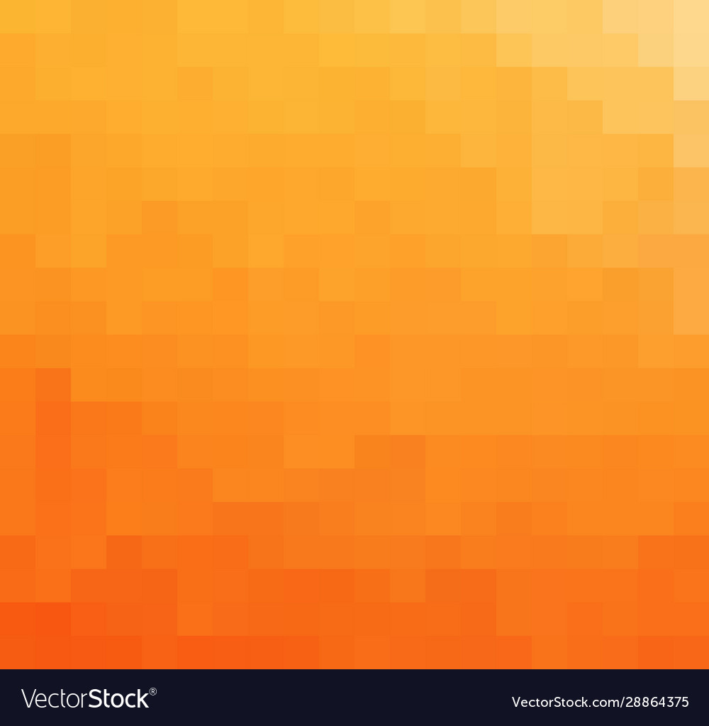 Abstract orange grid mosaic background modern