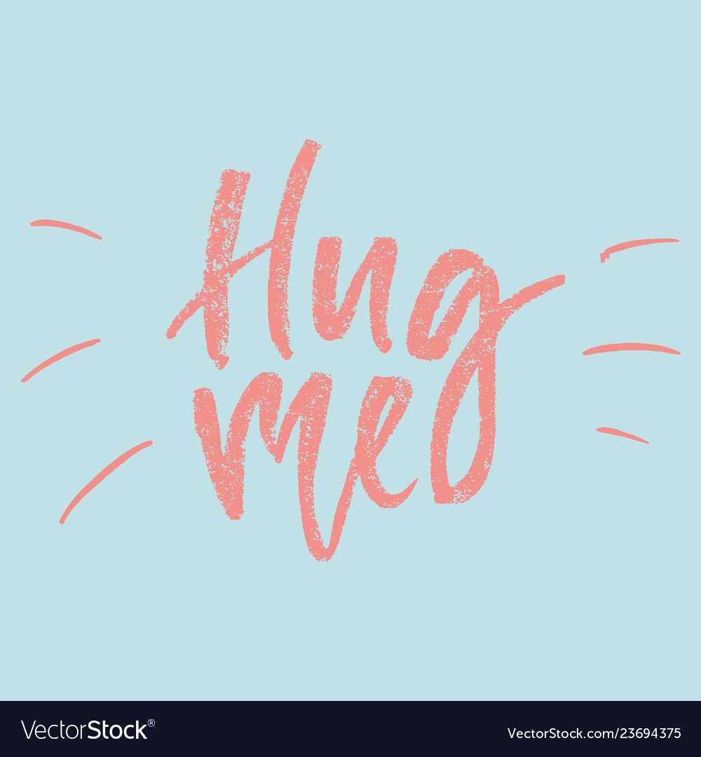 Inspirational hand drawn quote made with ink Vector Image
