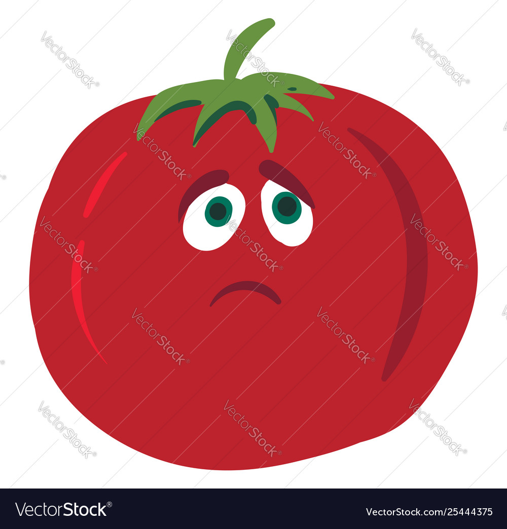 Sad tomato or color