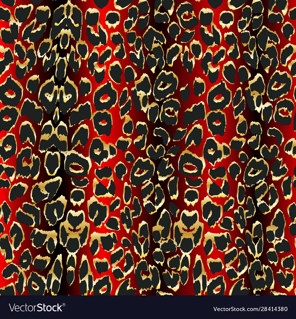 Leopard background seamless pattern