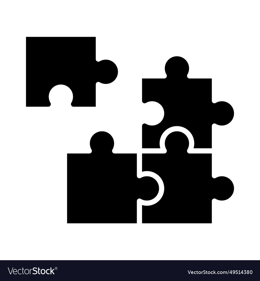 Reasoning skills glyph icon for personal Vector Image