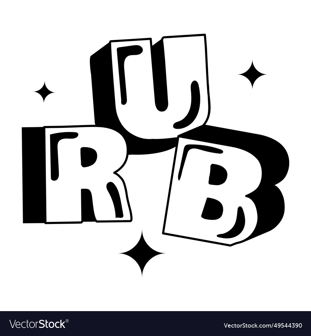 Rub Royalty Free Vector Image - VectorStock