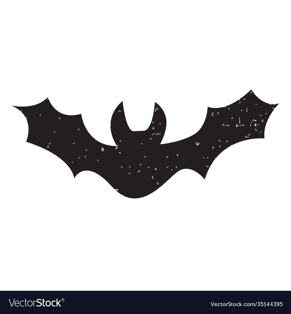 Halloween silhouettes bat