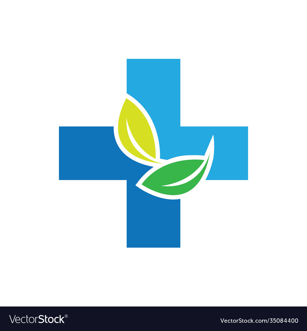 Health medical logo template