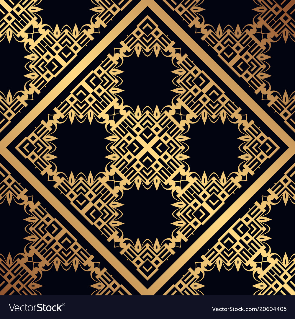 Vintage Seamless Pattern Royalty Free Vector Image