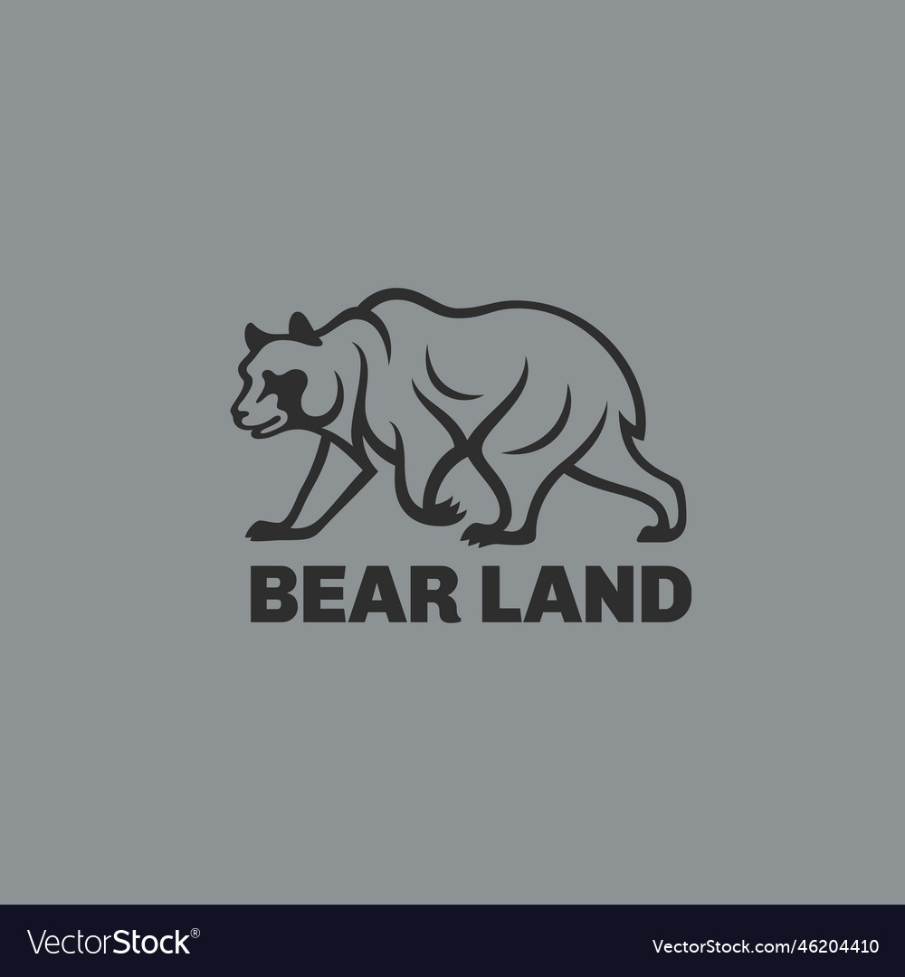 Grizzly bear logo