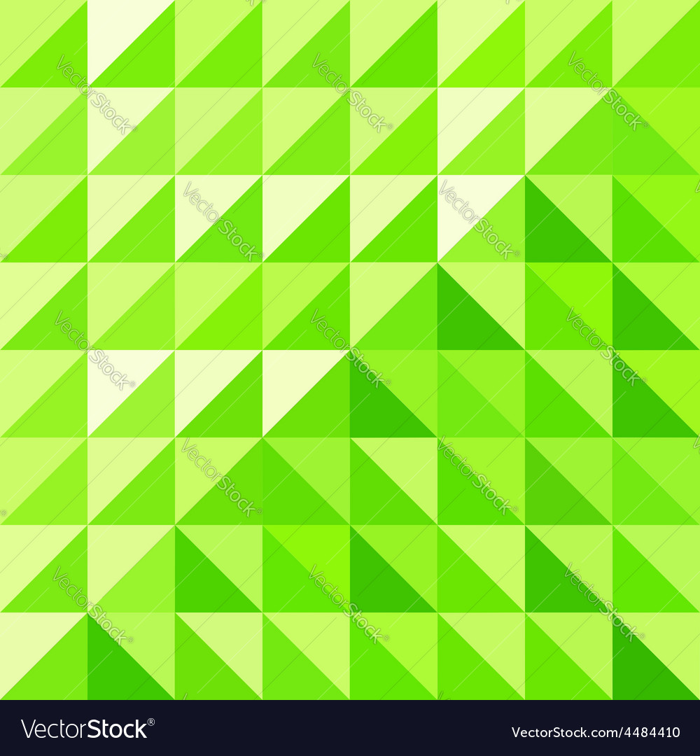 Mosaic Triangles Pattern