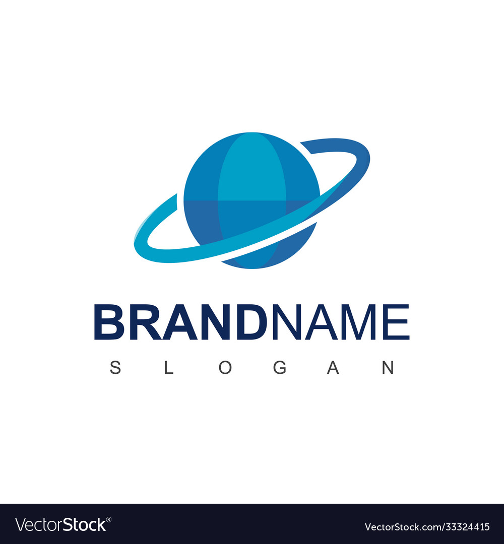 Designvorlage für das Logo von Planet