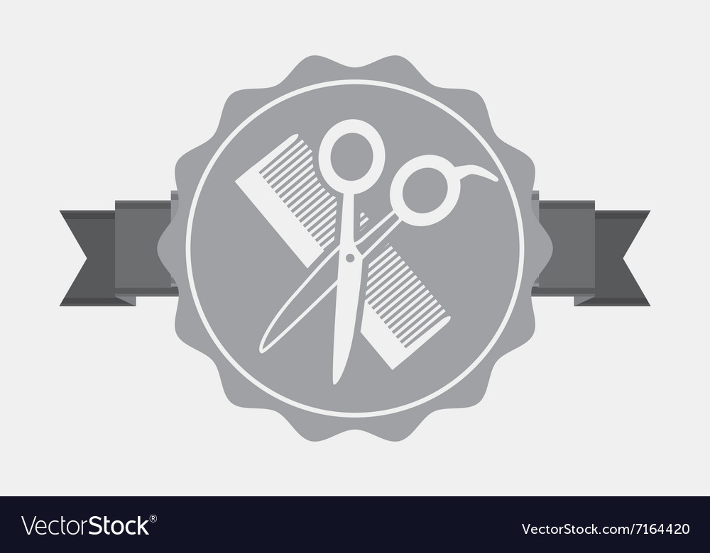 Barber shop design Royalty Free Vector Image - VectorStock