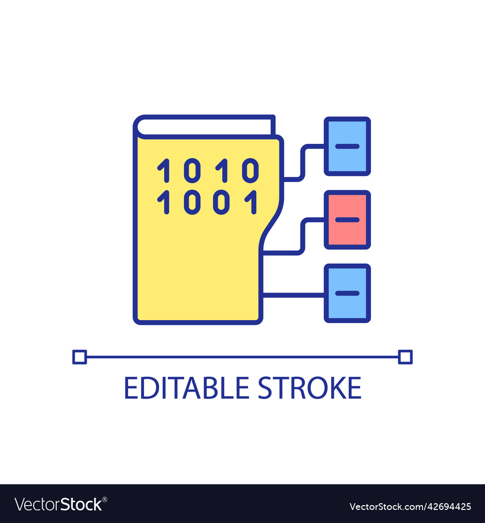 Data structure rgb color icon