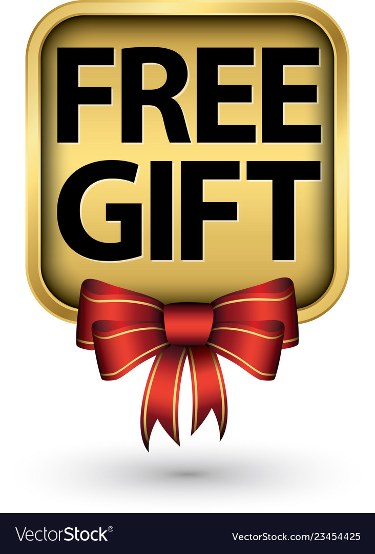 Free gift golden label