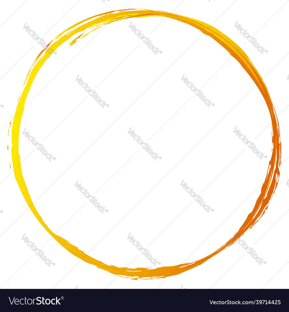 Grungy textured circle element shape circular