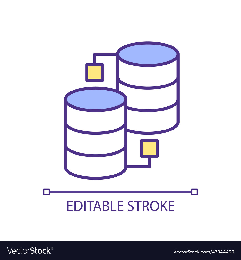 Customizable thin line develop policies icon Vector Image