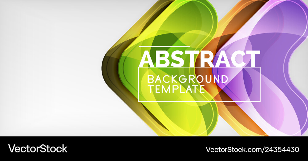 Light effects glossy arrows background Royalty Free Vector