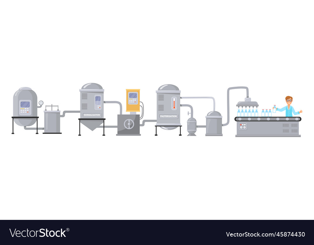 Milchproduktionslinie Milchproduktfabrik