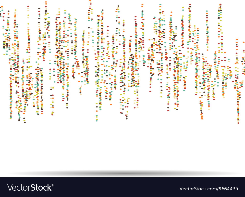 Abstract pulsating equalizer background