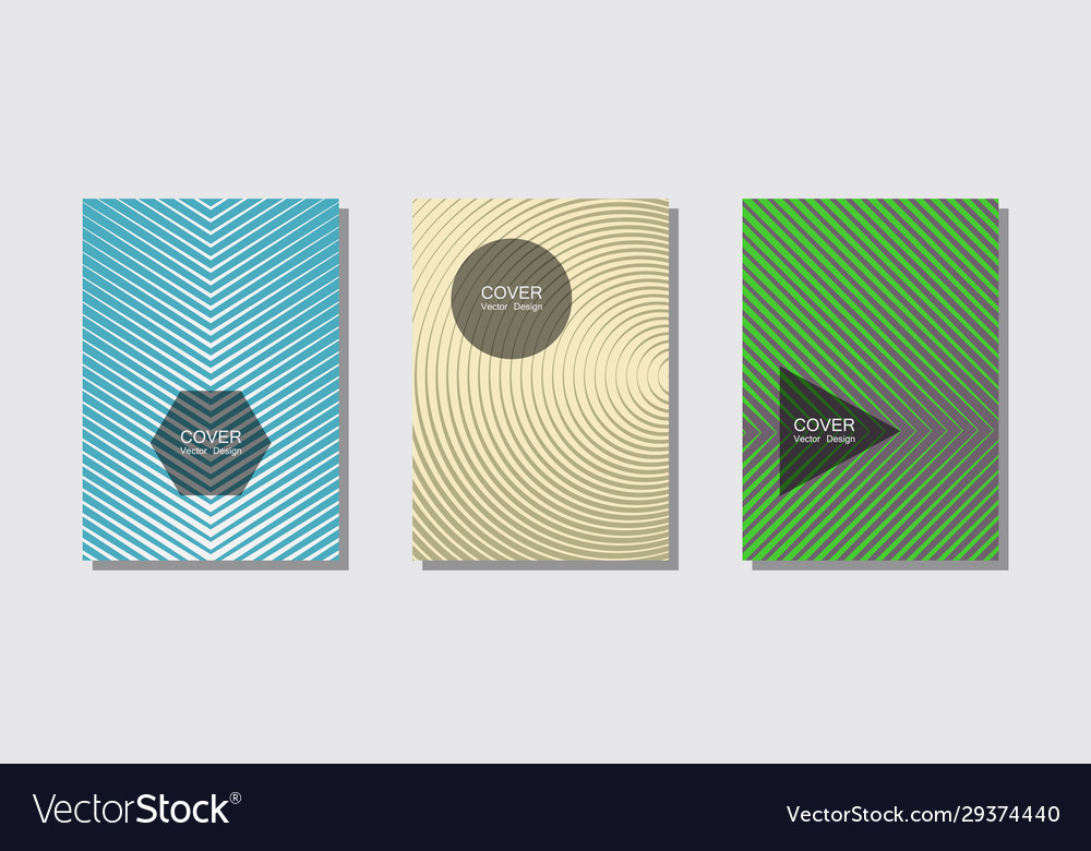 Banner Graphics Cool Templates Set Royalty Free Vector Image