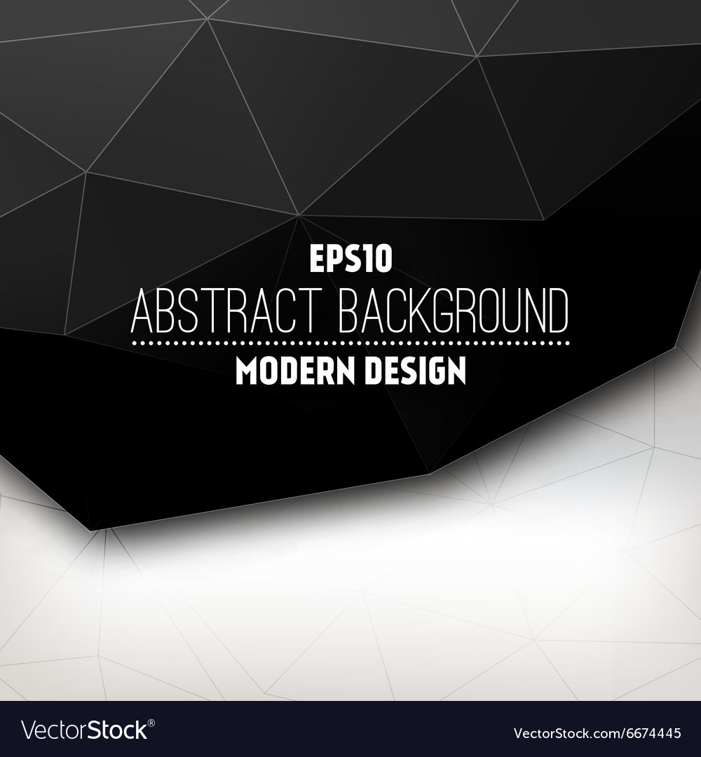 Abstract triangular design