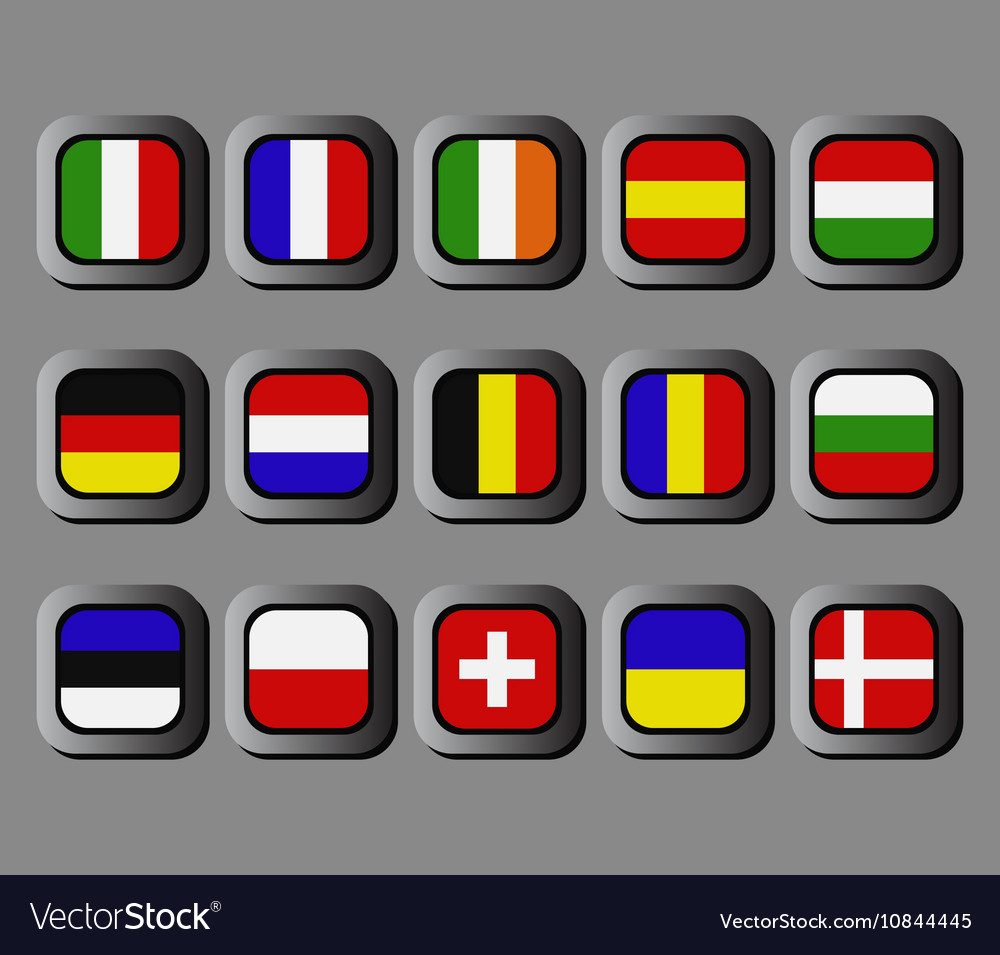 European flags