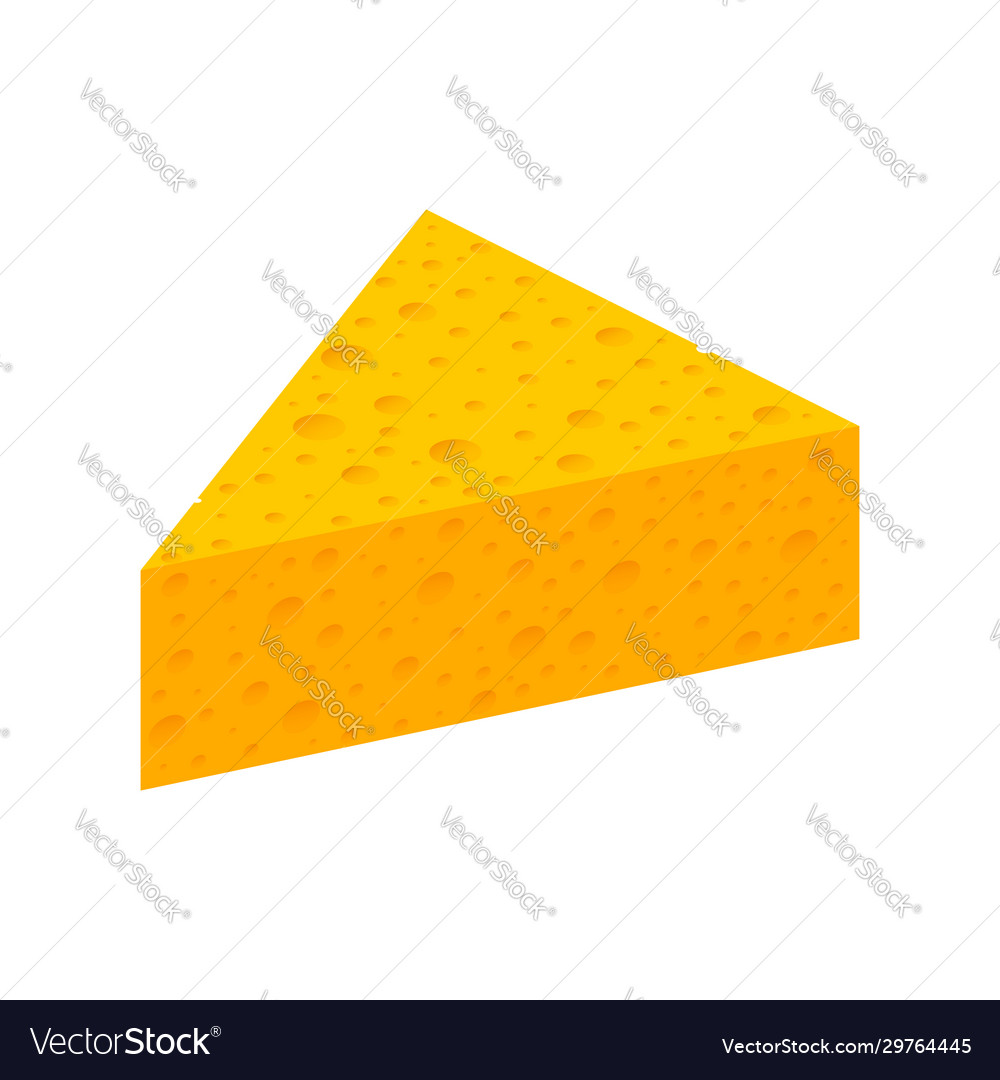 Yummy cheese seamless cheese texture with large Vector Image