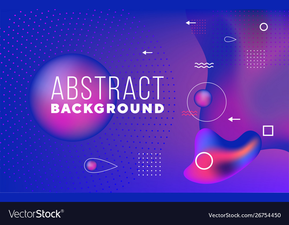 Dynamic texture background with fluid shapes vector image Dynamic texture background with fluid shapes