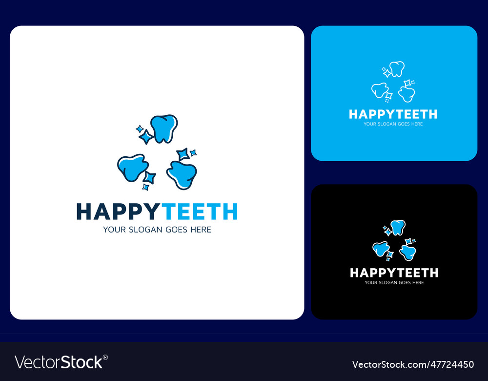 Teeth logo design template