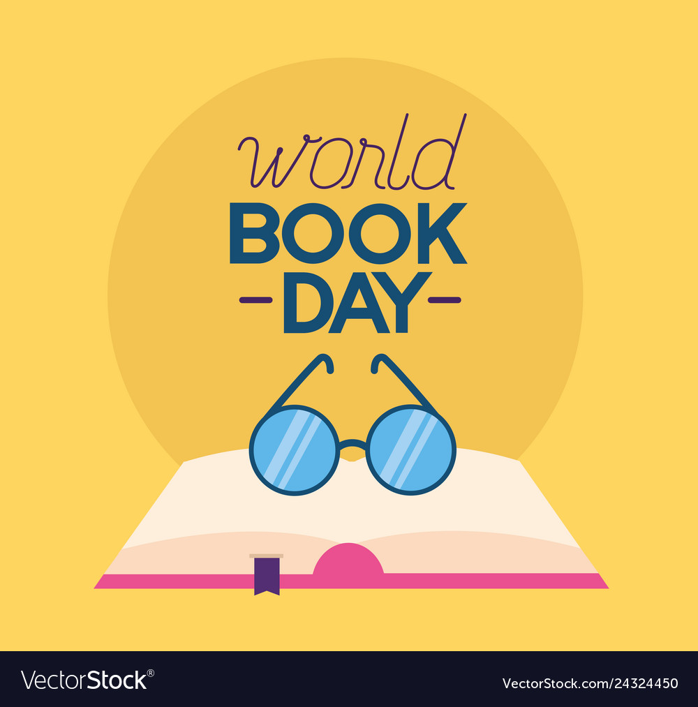 World book day Royalty Free Vector Image - VectorStock